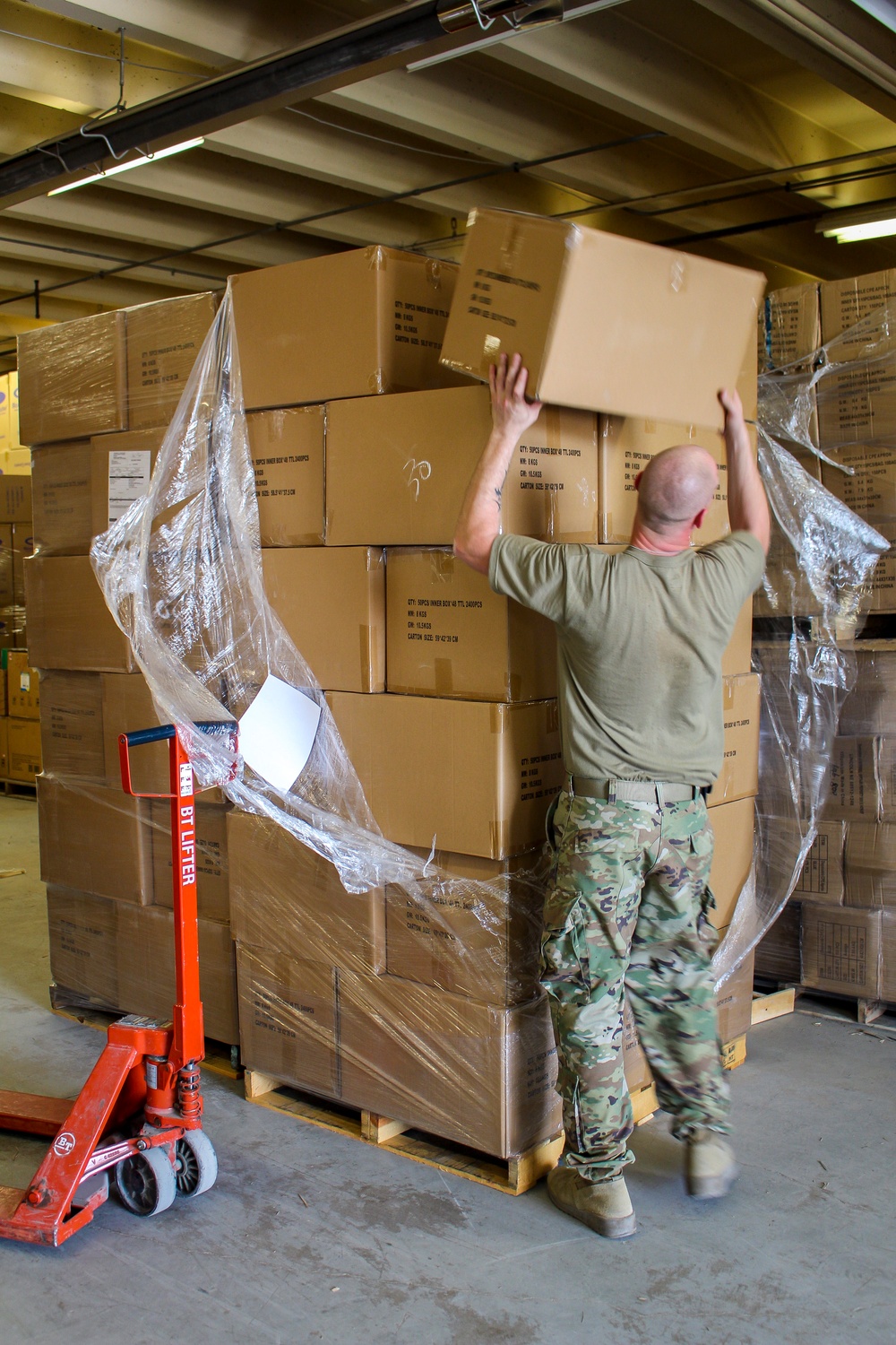 Nebraska Guard supports state PPE distribution