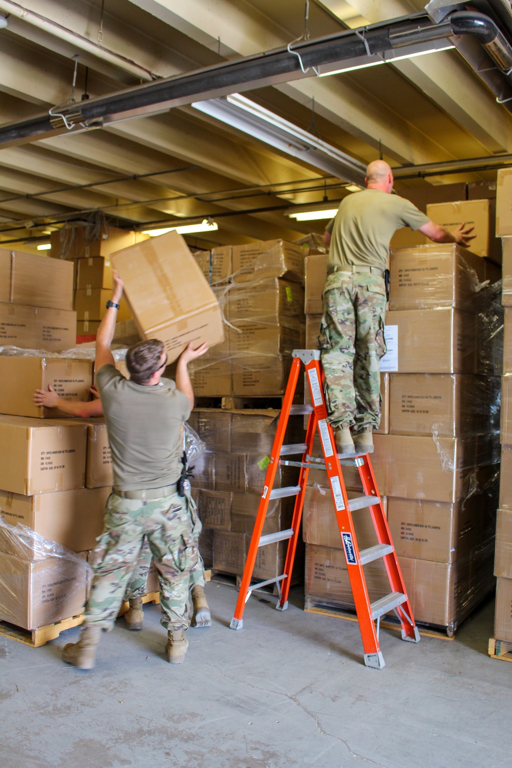 Nebraska Guard supports state PPE distribution