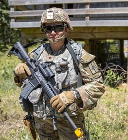 Soldier crams career into one year