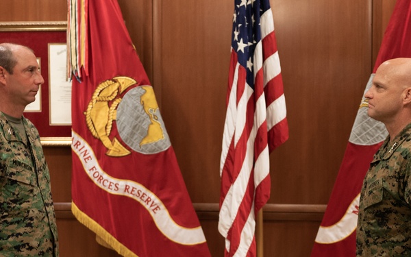 Col. Murchison Recieve LoM Medal