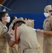 200710-N-TB852-1005 NEWPORT, R.I. (July 10, 2020)  Navy Officer Development School (ODS) conducts service khaki uniform inspection