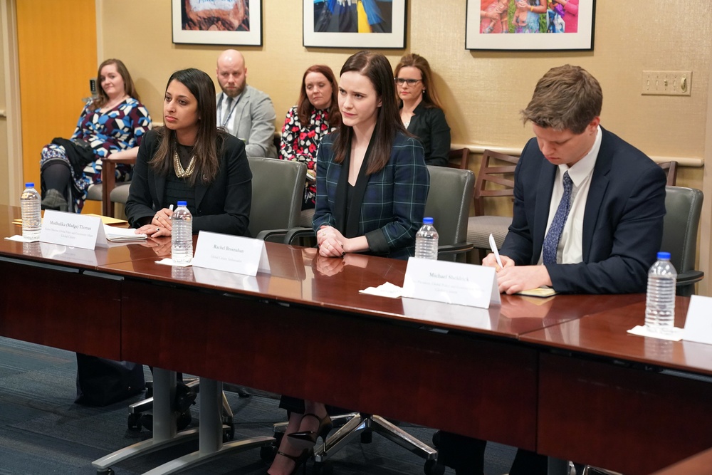 D/AID Bonnie Glick meets with Global Citizen