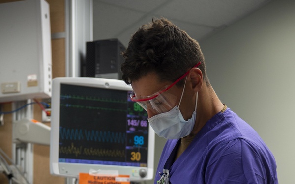 NMCSD Staff Treat ICU Patient