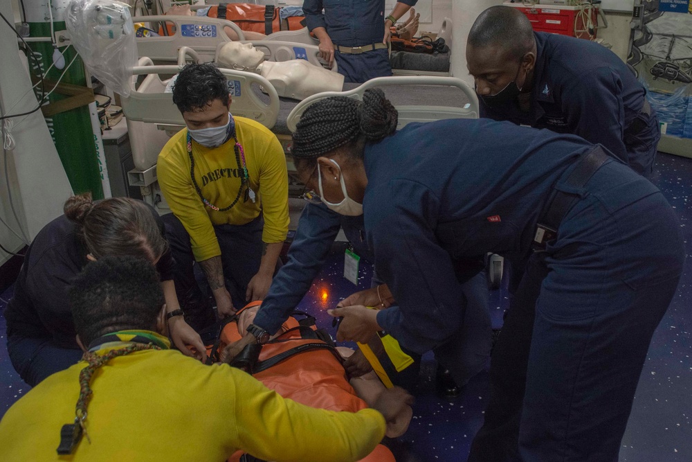USS Ronald Reagan (CVN 76) Medical Training