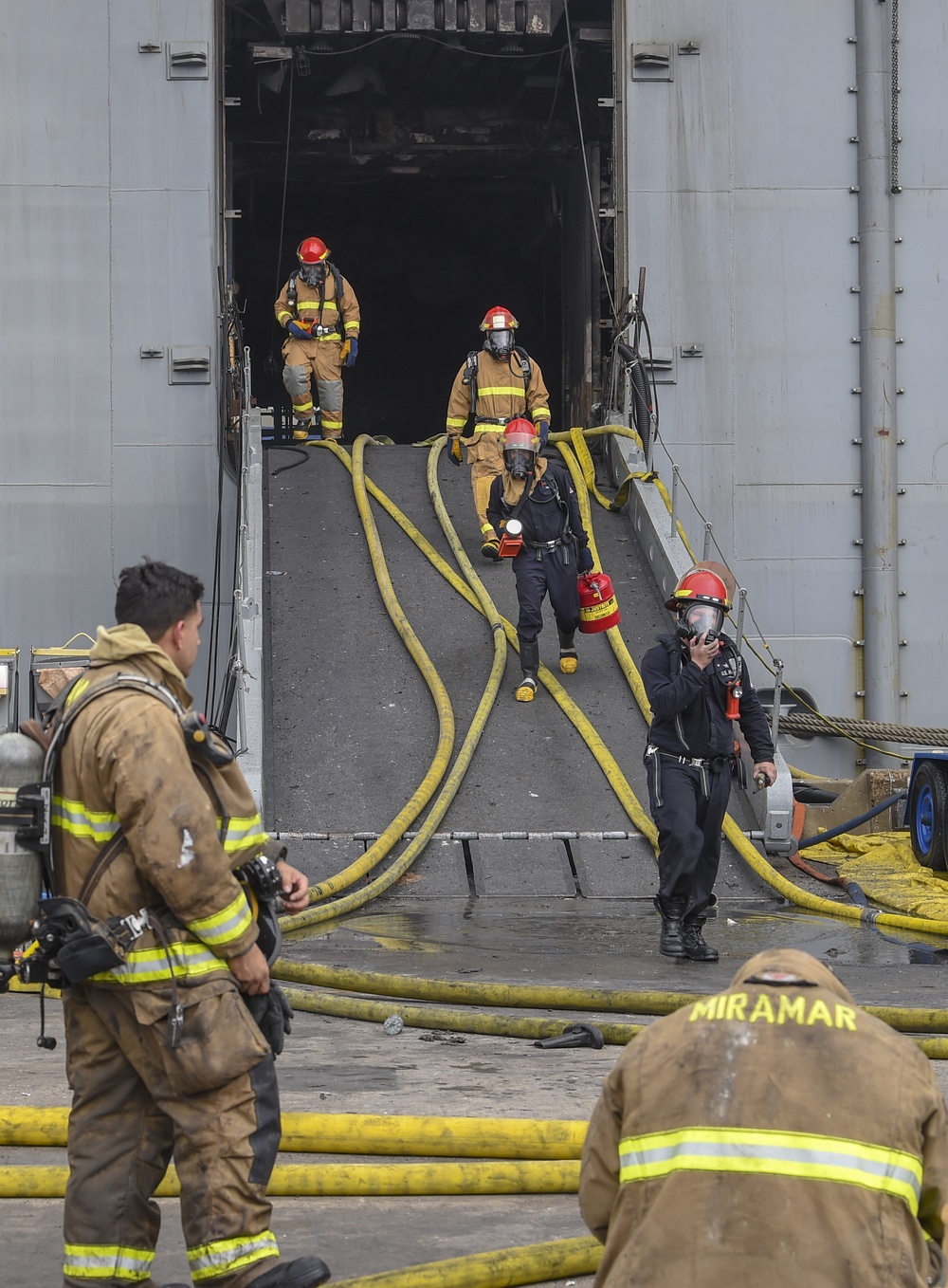 USS Bonhomme Richard (LHD 6) Fire