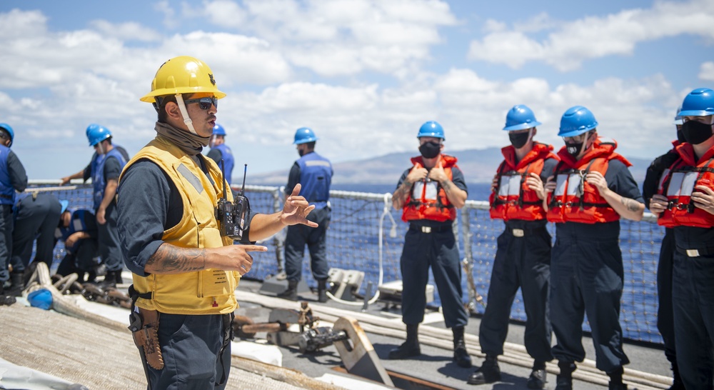 USS Michael Murphy Conducts Routine Operations