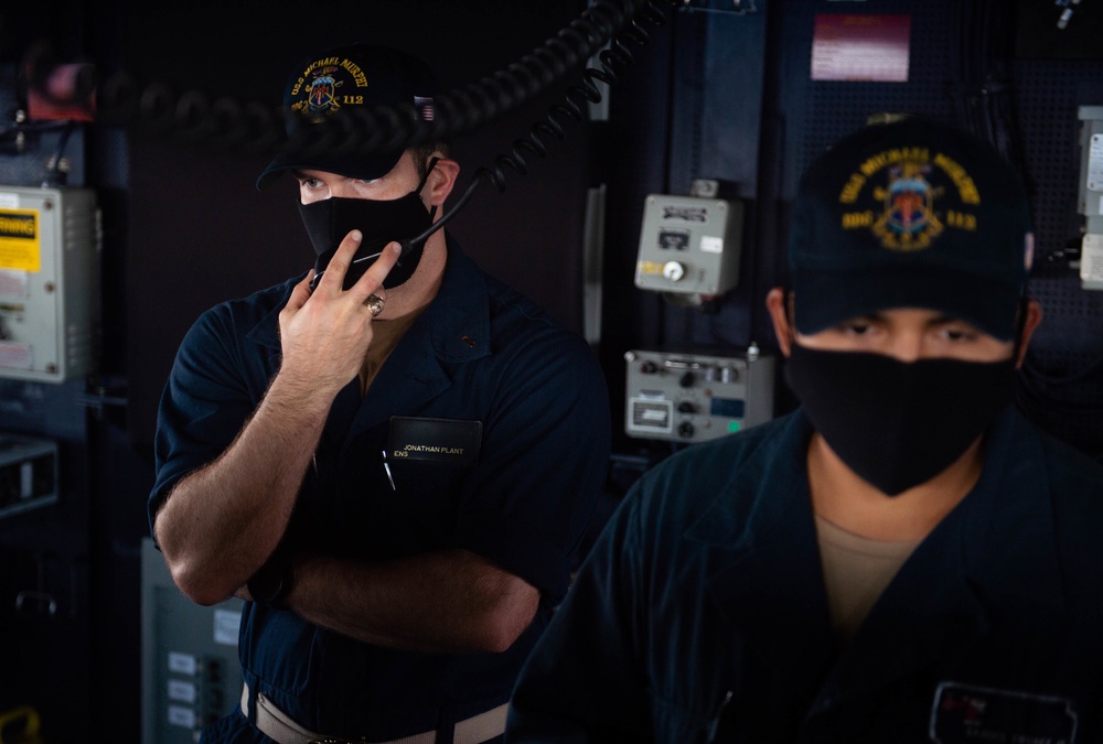 USS Michael Murphy Conducts Routine Operations