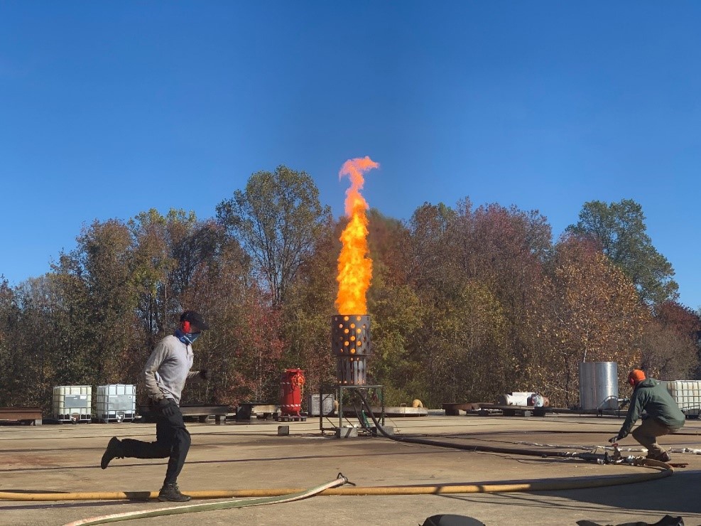 NRL, BSEE Advance Technology Readiness of Low-Emission Burner System