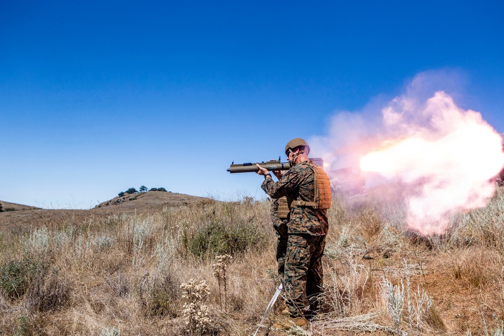 Rocket! EOD Marines fire LAWs