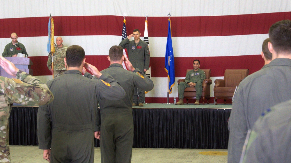 36th Fighter Squadron Change of Command