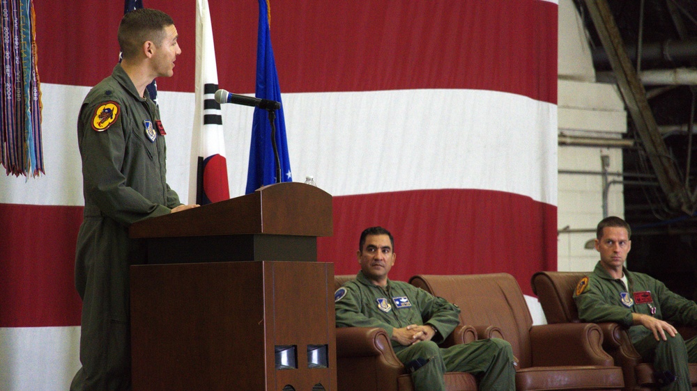 36th Fighter Squadron Change of Command