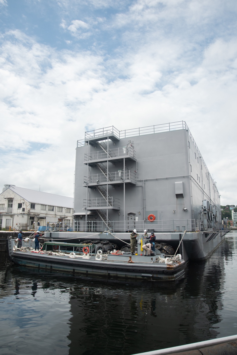 FLEET ACTIVITIES YOKOSUKA DRY DOCK EVOLUTION