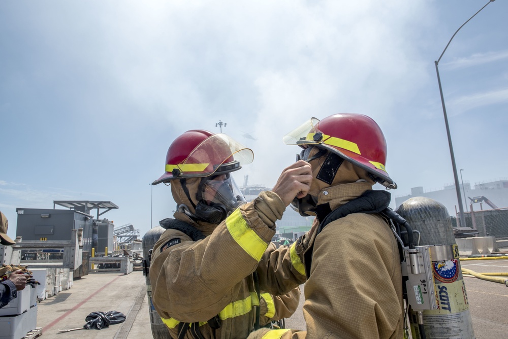 USS Bonhomme Richard (LHD 6) Fire