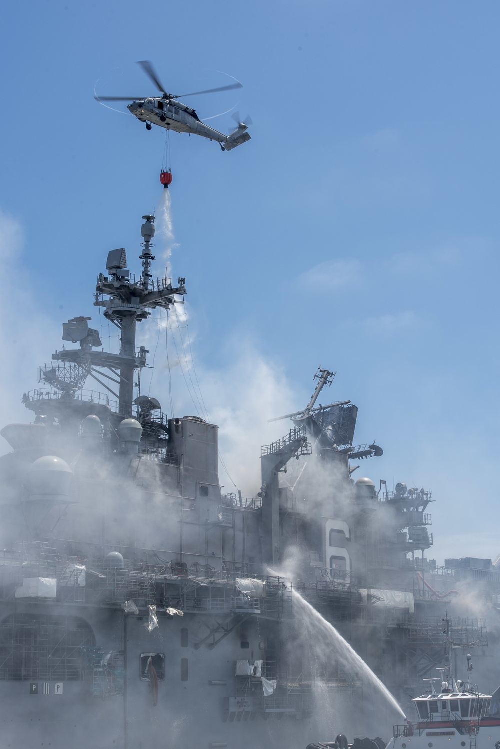 USS Bonhomme Richard (LHD 6) Fire