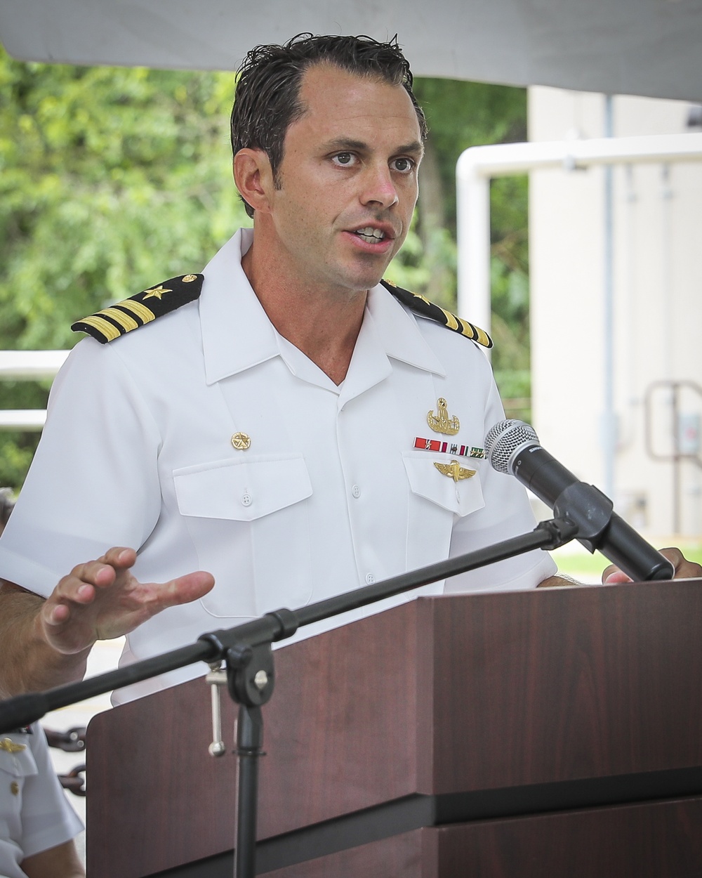 Britt Assumes Command of Expeditionary Exploitation Unit One