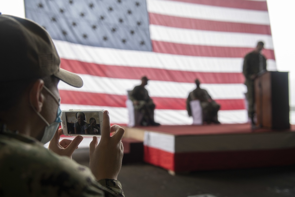 USS New Orleans Change of Command