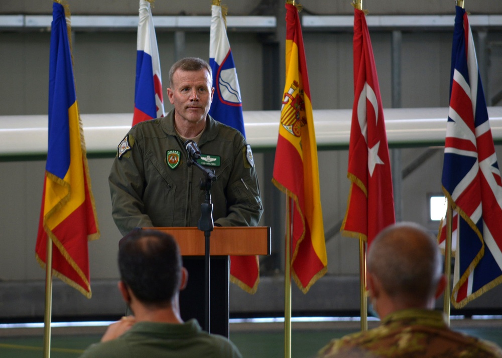 NATO AGS Change of Command Ceremony