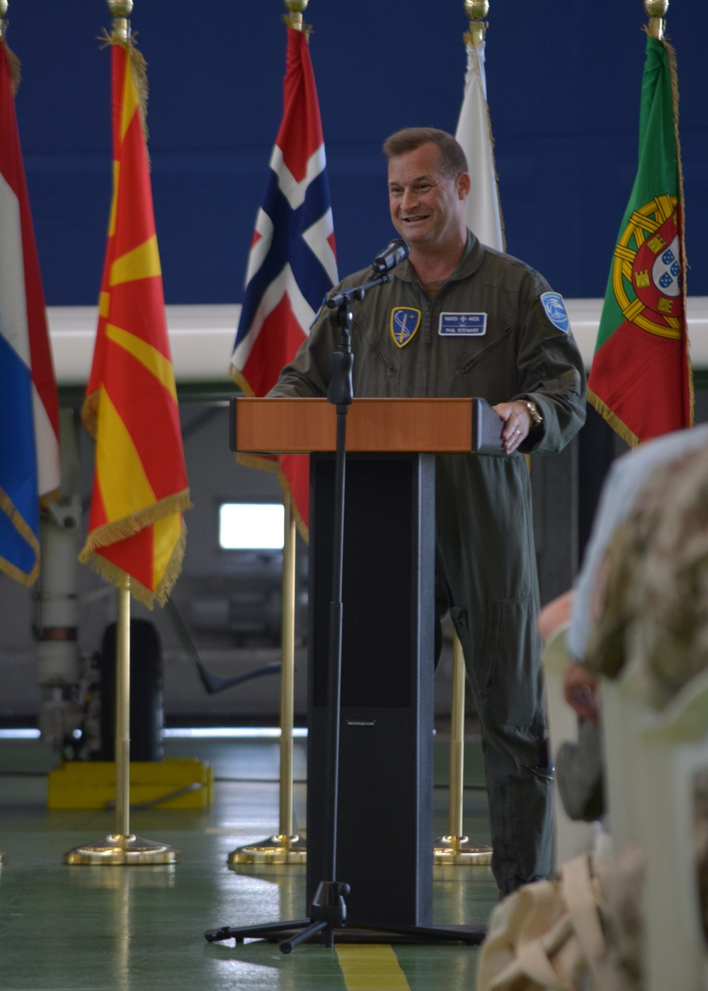 NATO AGS Change of Command Ceremony