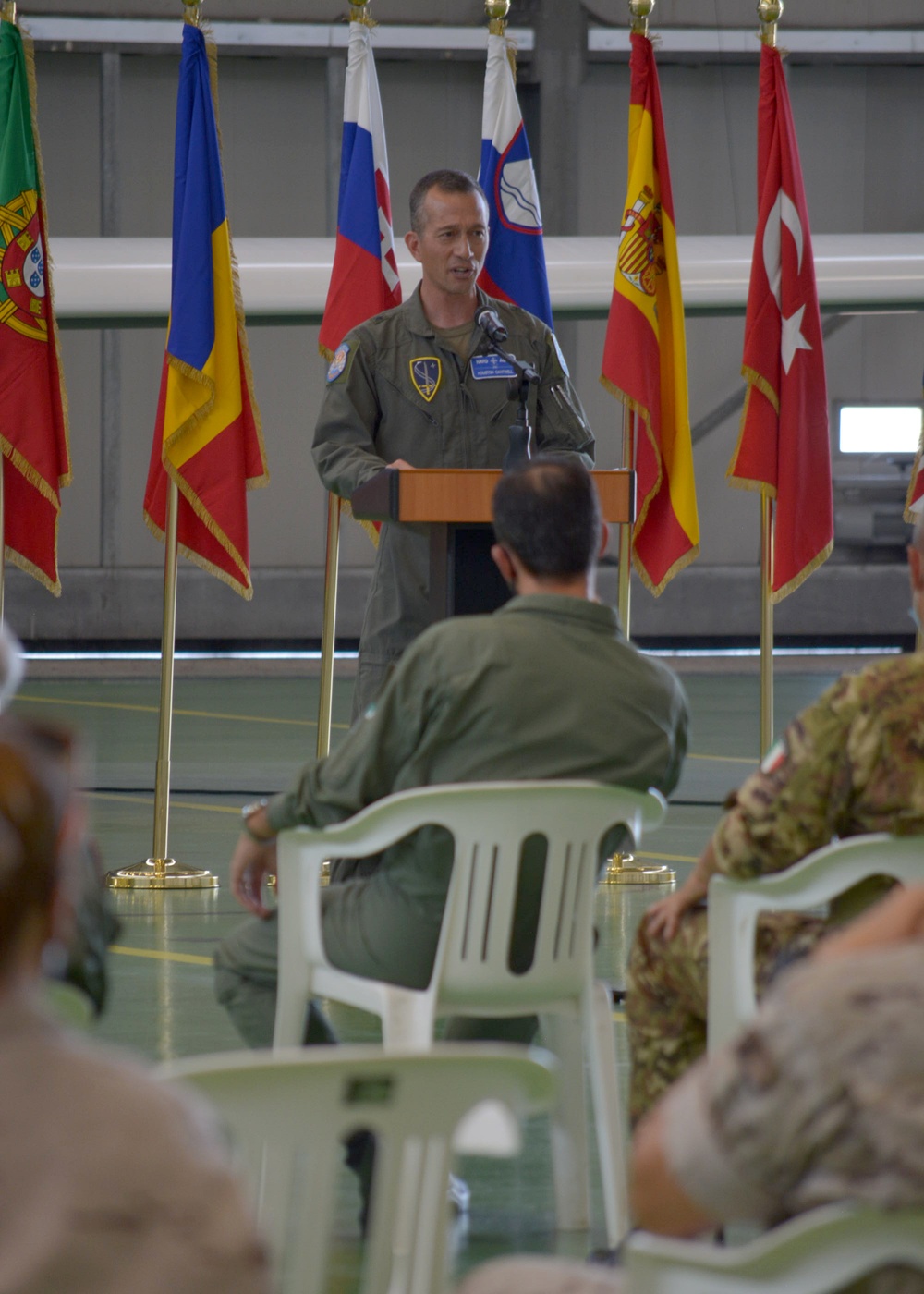 NATO AGS Change of Command Ceremony