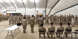 Marines complete Corporals Course while deployed