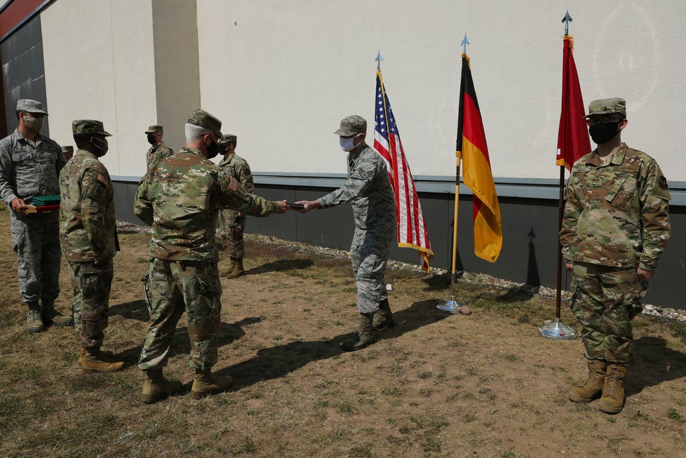 Airmen of the 603rd Air Operations Center awarded Army Achievement Medal