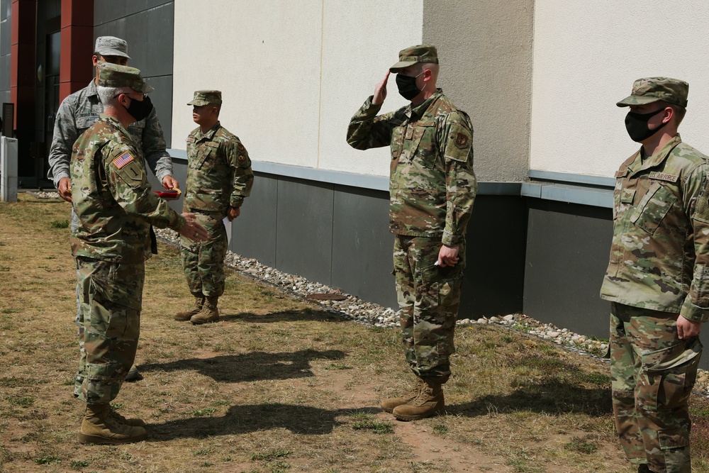 Airmen of the 603rd Air Operations Center awarded Army Achievement Medal