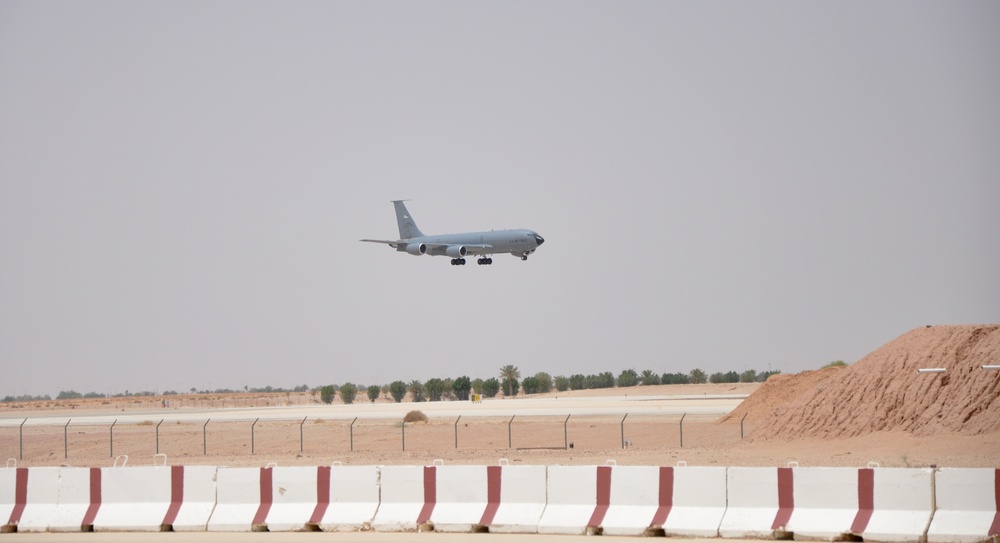 Stratotankers land at Prince Sultan Air Base