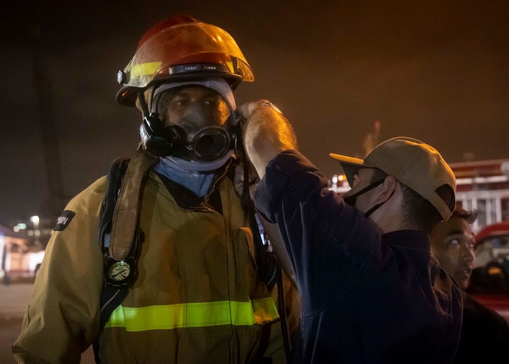 USS Bonhomme Richard (LHD 6) Fire