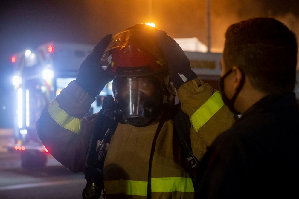 USS Bonhomme Richard (LHD 6) Fire