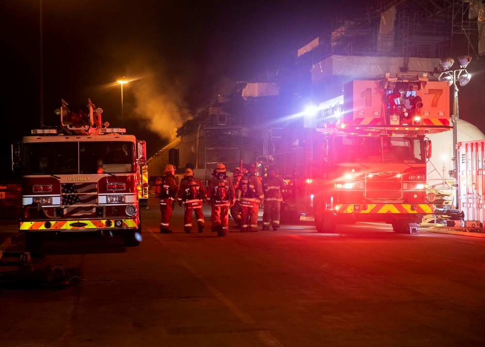 USS Bonhomme Richard (LHD 6) Fire