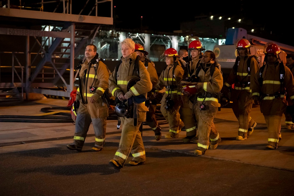 USS Bonhomme Richard (LHD 6) Fire