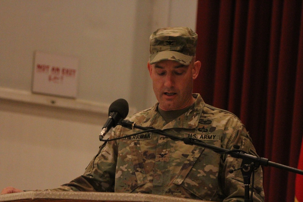 ASG-Kuwait Change of Command Ceremony