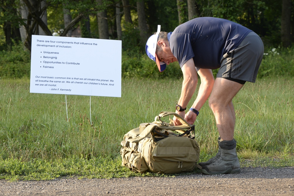 Airman’s Fight Against Social Injustice and For Diversity Inclusion Ruck March