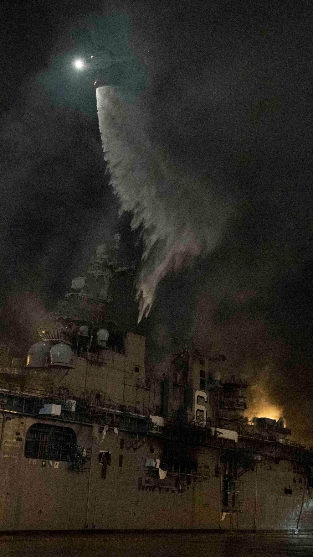 USS Bonhomme Richard (LHD 6) Fire