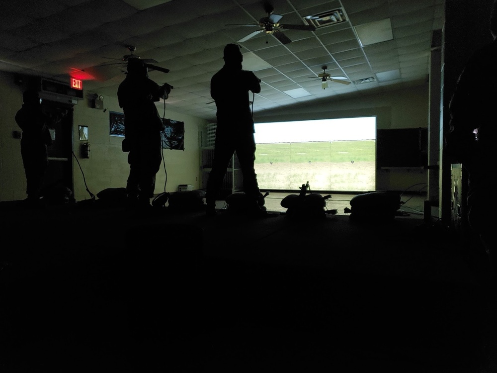 Weapons training