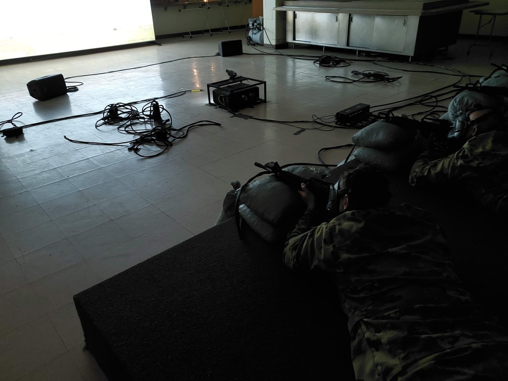 Weapons training