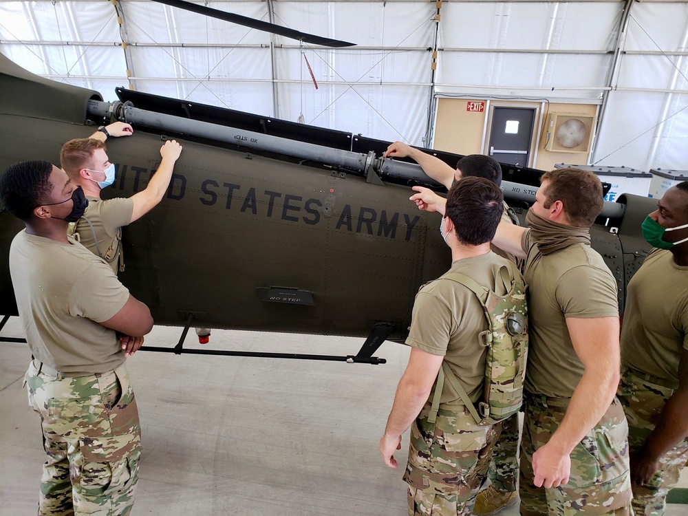 Keeping our helicopters in shape