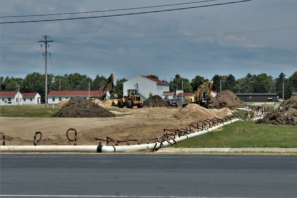 New barracks construction at Fort McCoy