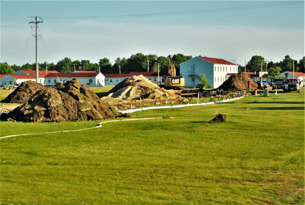 New barracks construction at Fort McCoy