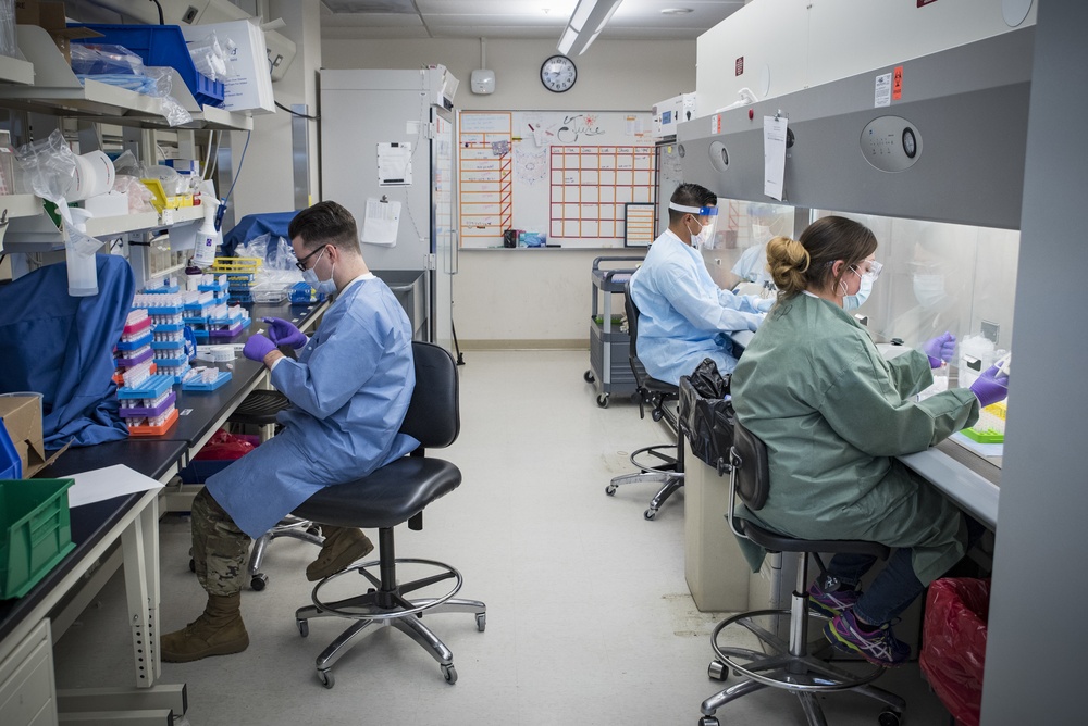 USAFSAM Epidemiology Laboratory COVID-19 Testing