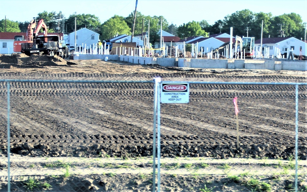 New barracks construction at Fort McCoy