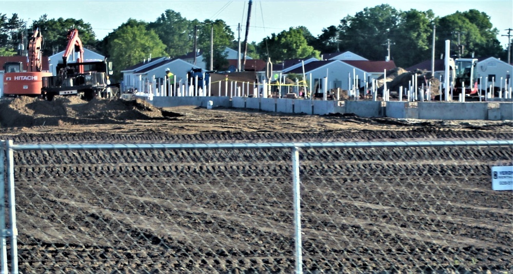 New barracks construction at Fort McCoy