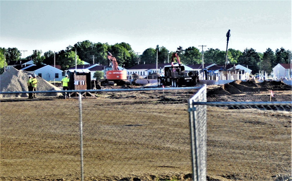 New barracks construction at Fort McCoy