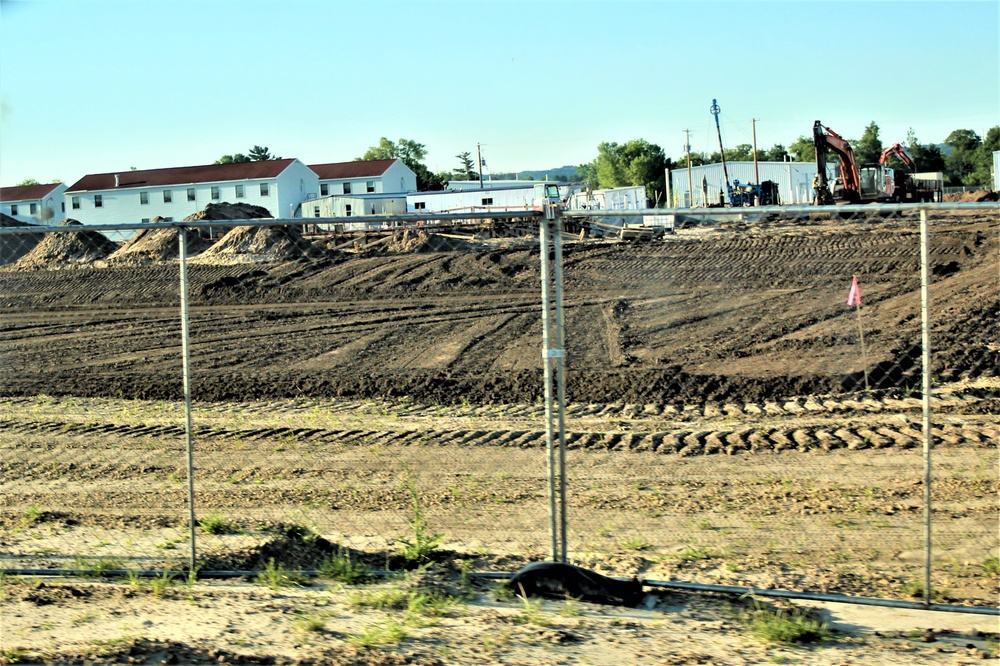 New barracks construction at Fort McCoy