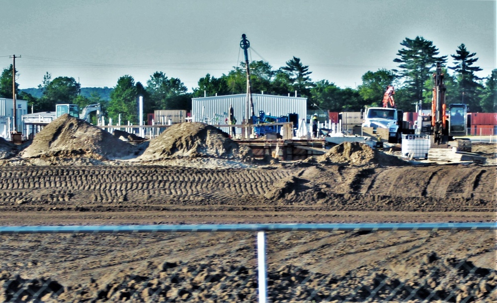 New barracks construction at Fort McCoy