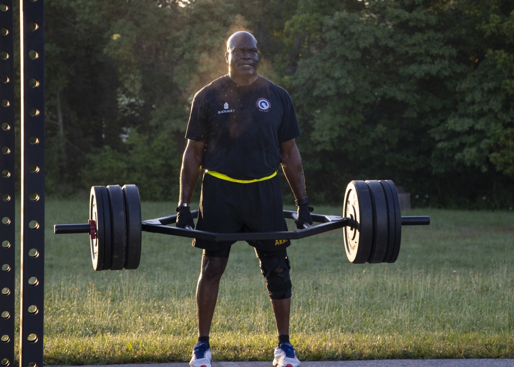 CSM Small ACFT Training Session