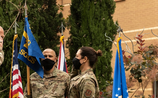 48th SGCS welcomes new squadron commander