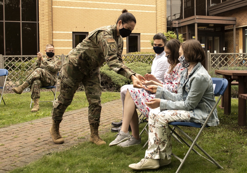 48th SGCS welcomes new squadron commander