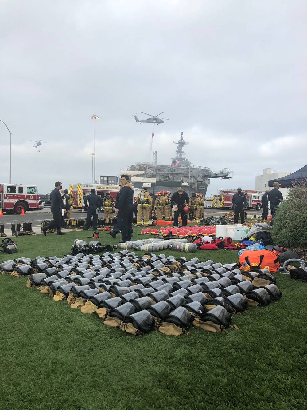 USS Bonhomme Richard (LHD 6) Fire