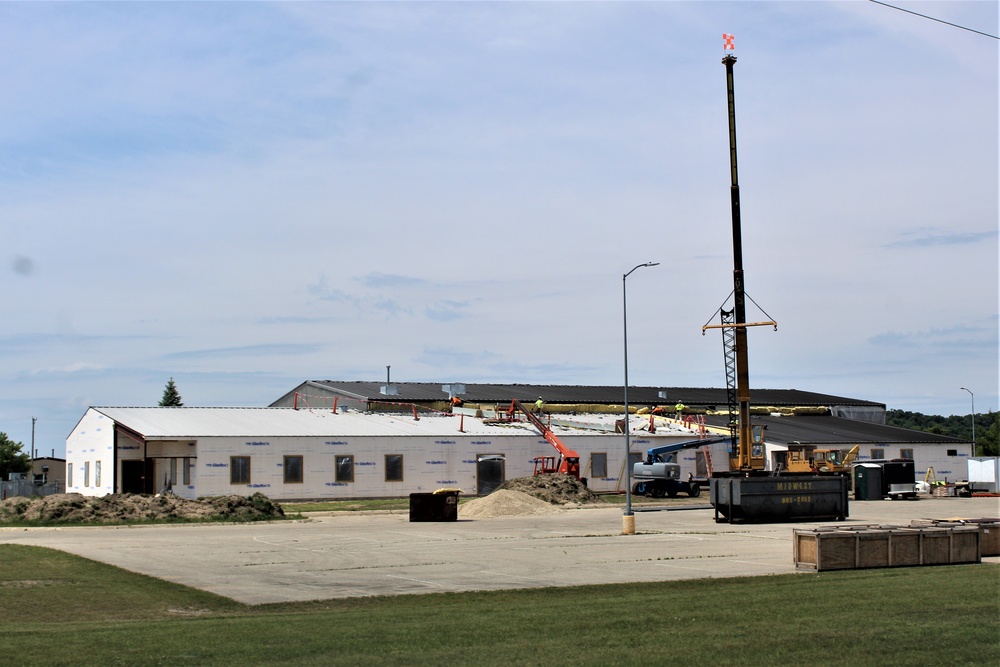 Renovations for office building continues at Fort McCoy